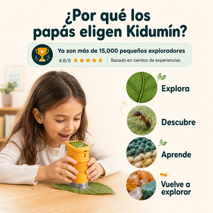 Microscopio Digital Explorador Kidumín™